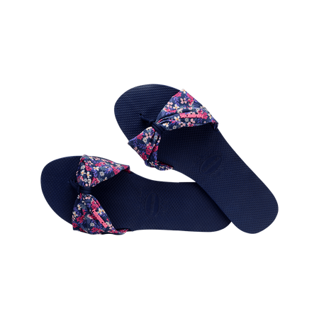 Slide Trop Print Sandals